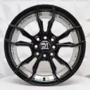 RIN 15X6.5 4-100/114.3 R1 SPORT 235 FULL BLACK+UNDERCUT ET25 CB73.1 