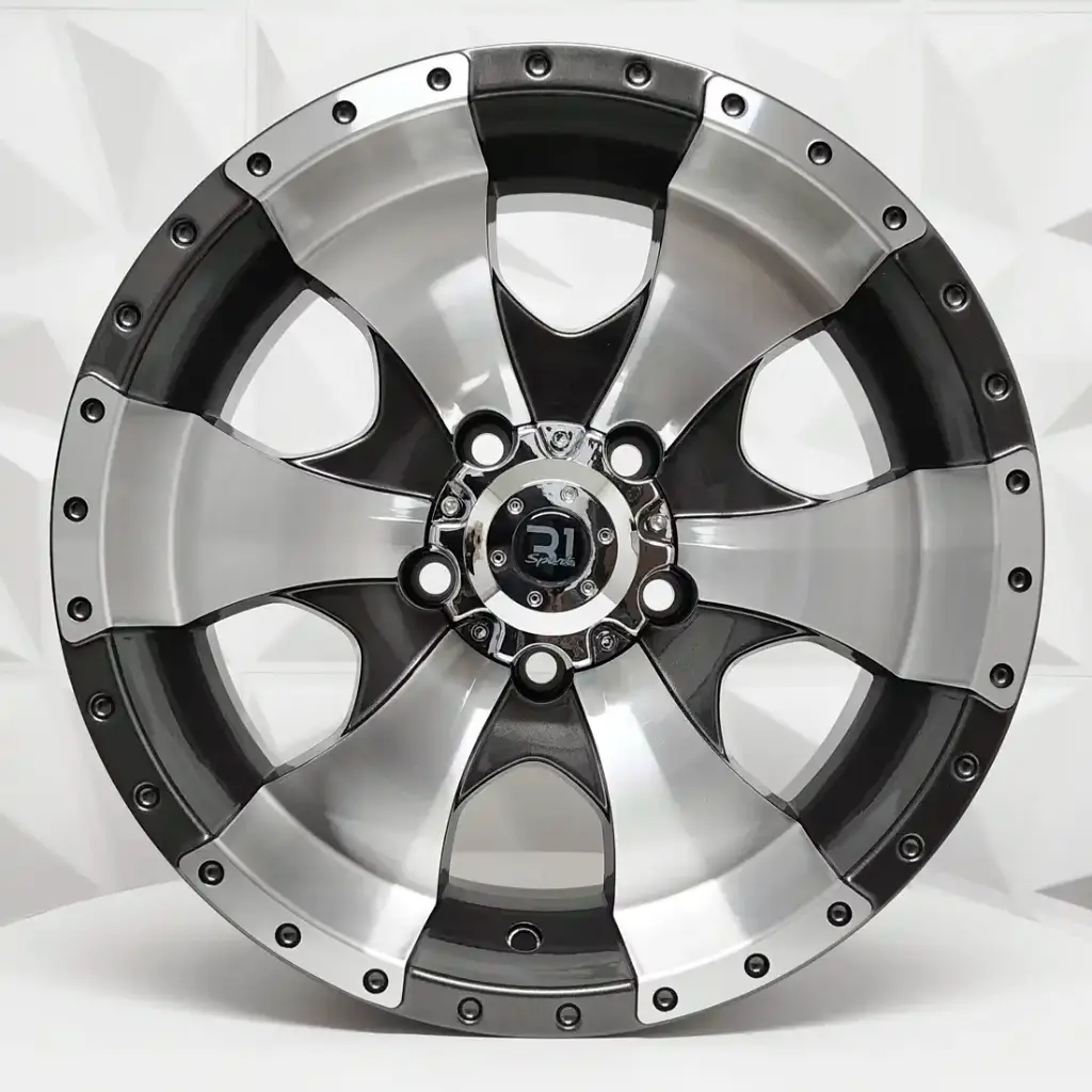 RIN 15X7 6-139.7 R1 SPORT JA195 GUNMETAL MACHINE FACE ET-2 CB108.2