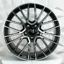 RIN 20X10.5 5-130 R1 SPORT H704F GUNMETAL MACHINE FACE ET64 CB71.6